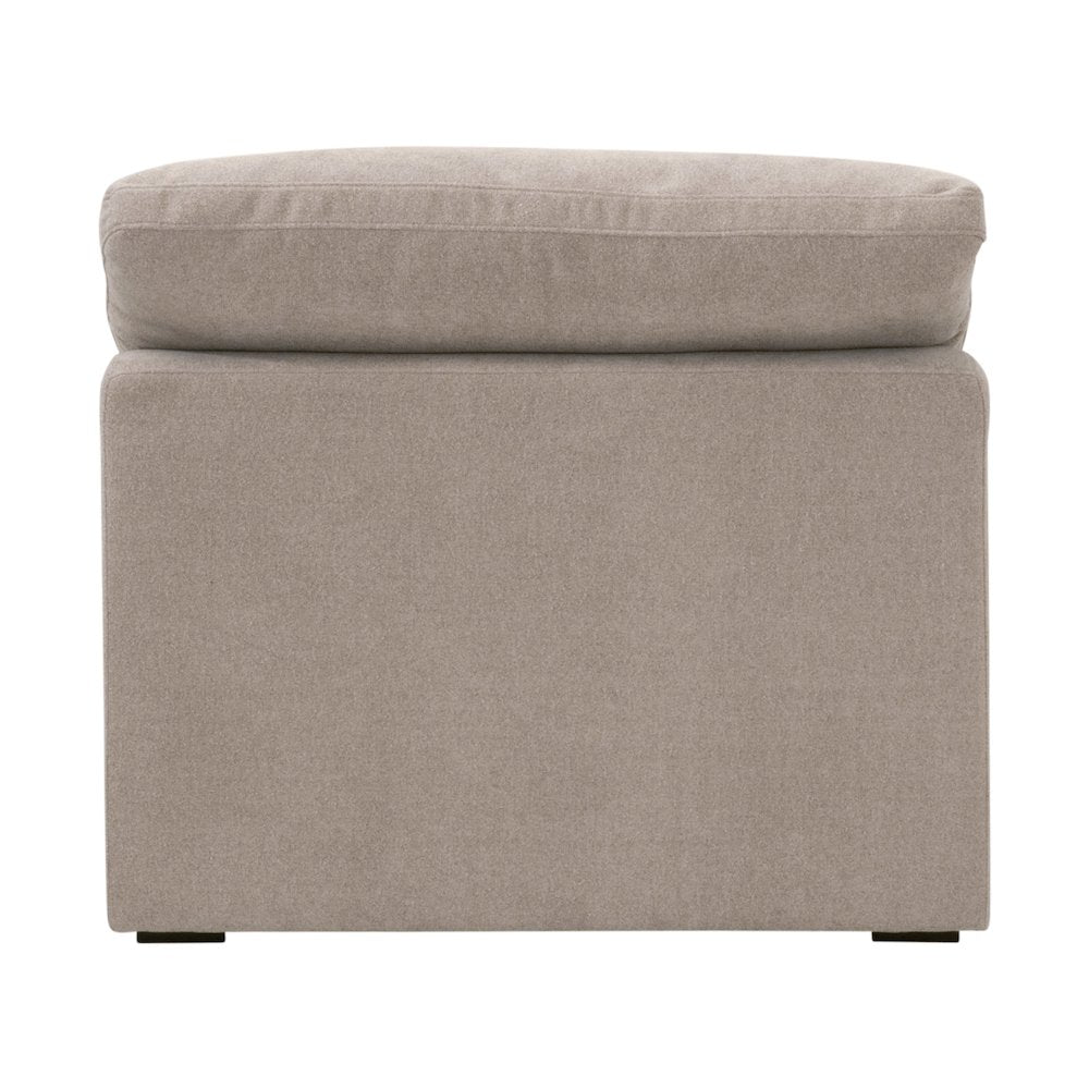Stitch & Hand - Upholstery Transitional Sky Modular Armless Chair