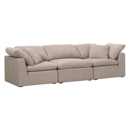 Stitch & Hand - Upholstery Transitional Sky Modular Armless Chair