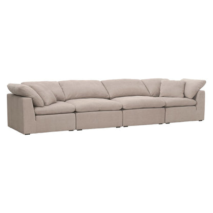 Stitch & Hand - Upholstery Transitional Sky Modular Armless Chair