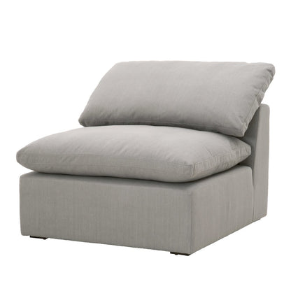 Stitch & Hand - Upholstery Transitional Sky Modular Armless Chair