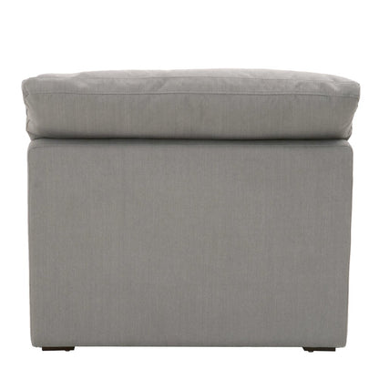 Stitch & Hand - Upholstery Transitional Sky Modular Armless Chair