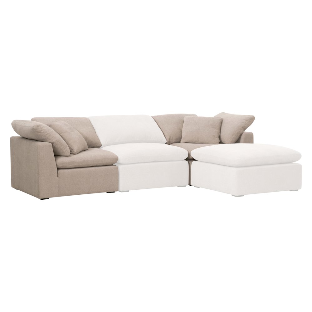 Stitch & Hand - Upholstery Transitional Sky Modular Corner Chair