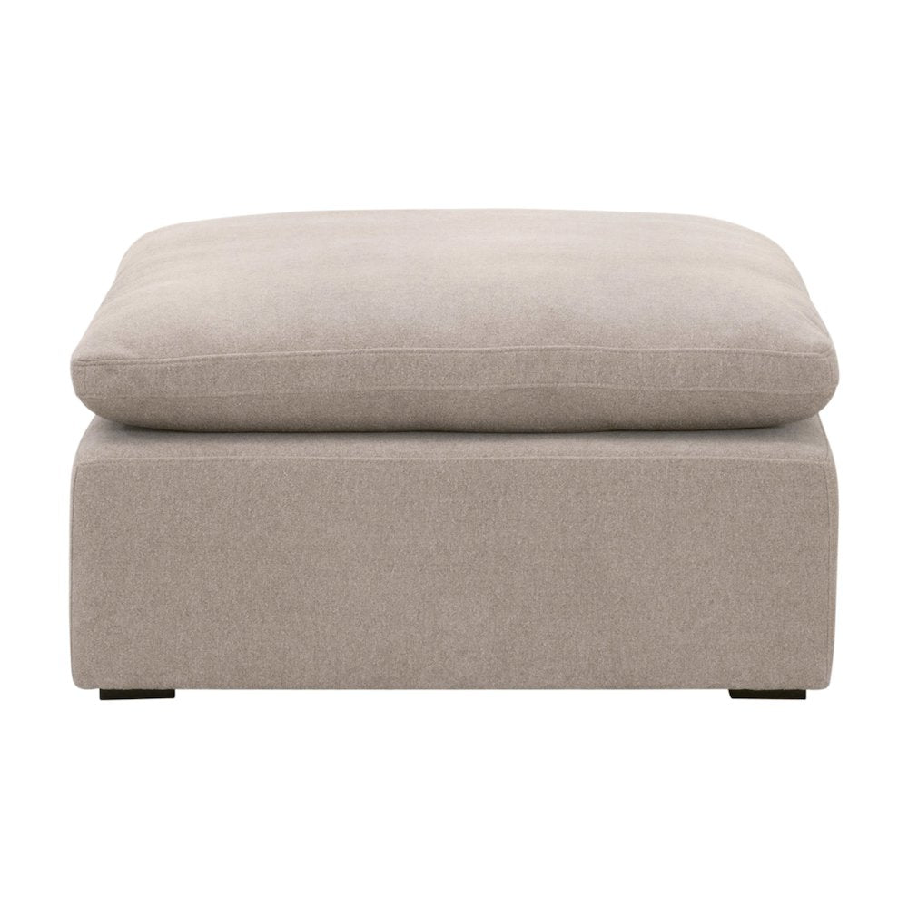Stitch & Hand - Upholstery Transitional Sky Modular Ottoman