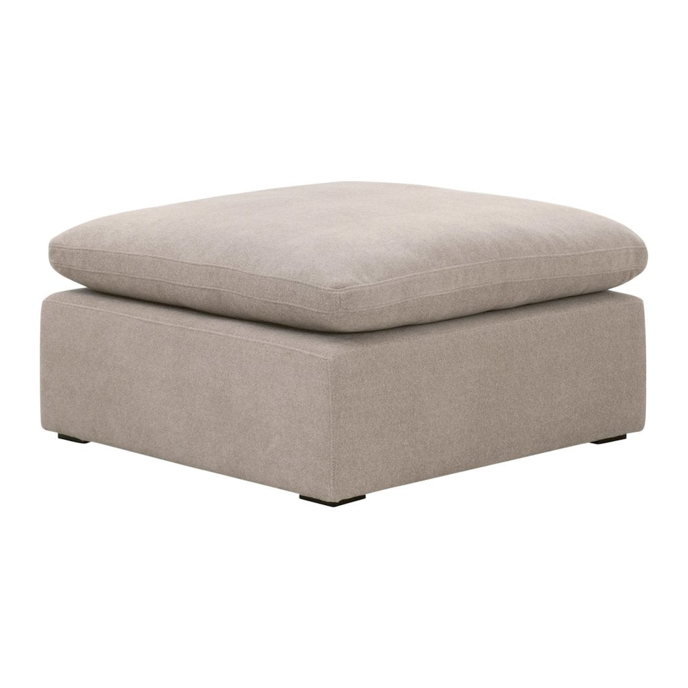 Stitch & Hand - Upholstery Transitional Sky Modular Ottoman