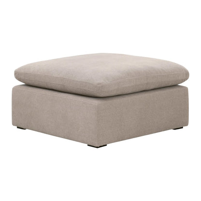Stitch & Hand - Upholstery Transitional Sky Modular Ottoman