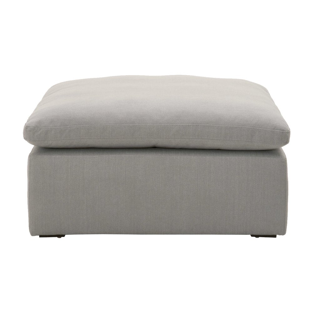 Stitch & Hand - Upholstery Transitional Sky Modular Ottoman
