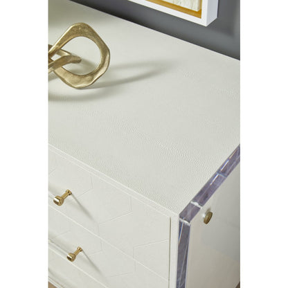 Traditions Transitional Sonia Shagreen 6-Drawer Double Dresser