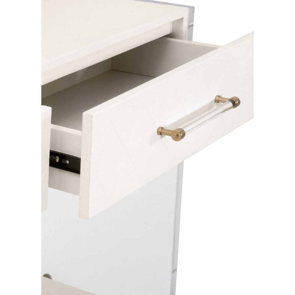 Traditions Transitional Sonia Shagreen Console Table