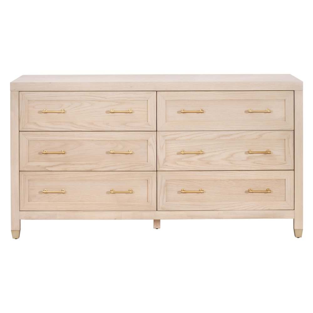 Traditions Transitional Stella 6-Drawer Double Dresser