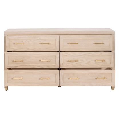 Traditions Transitional Stella 6-Drawer Double Dresser
