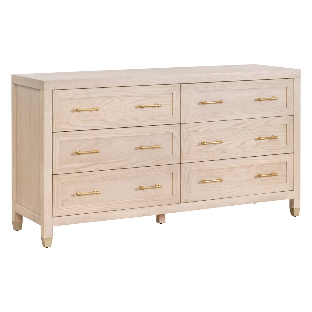 Traditions Transitional Stella 6-Drawer Double Dresser