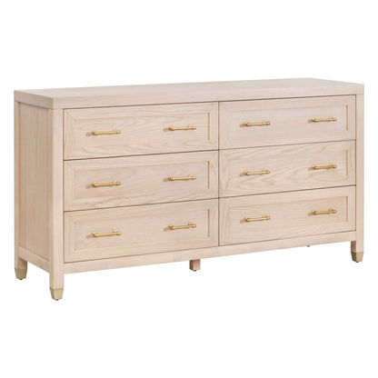 Traditions Transitional Stella 6-Drawer Double Dresser