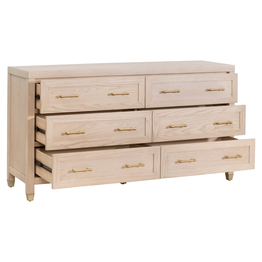 Traditions Transitional Stella 6-Drawer Double Dresser