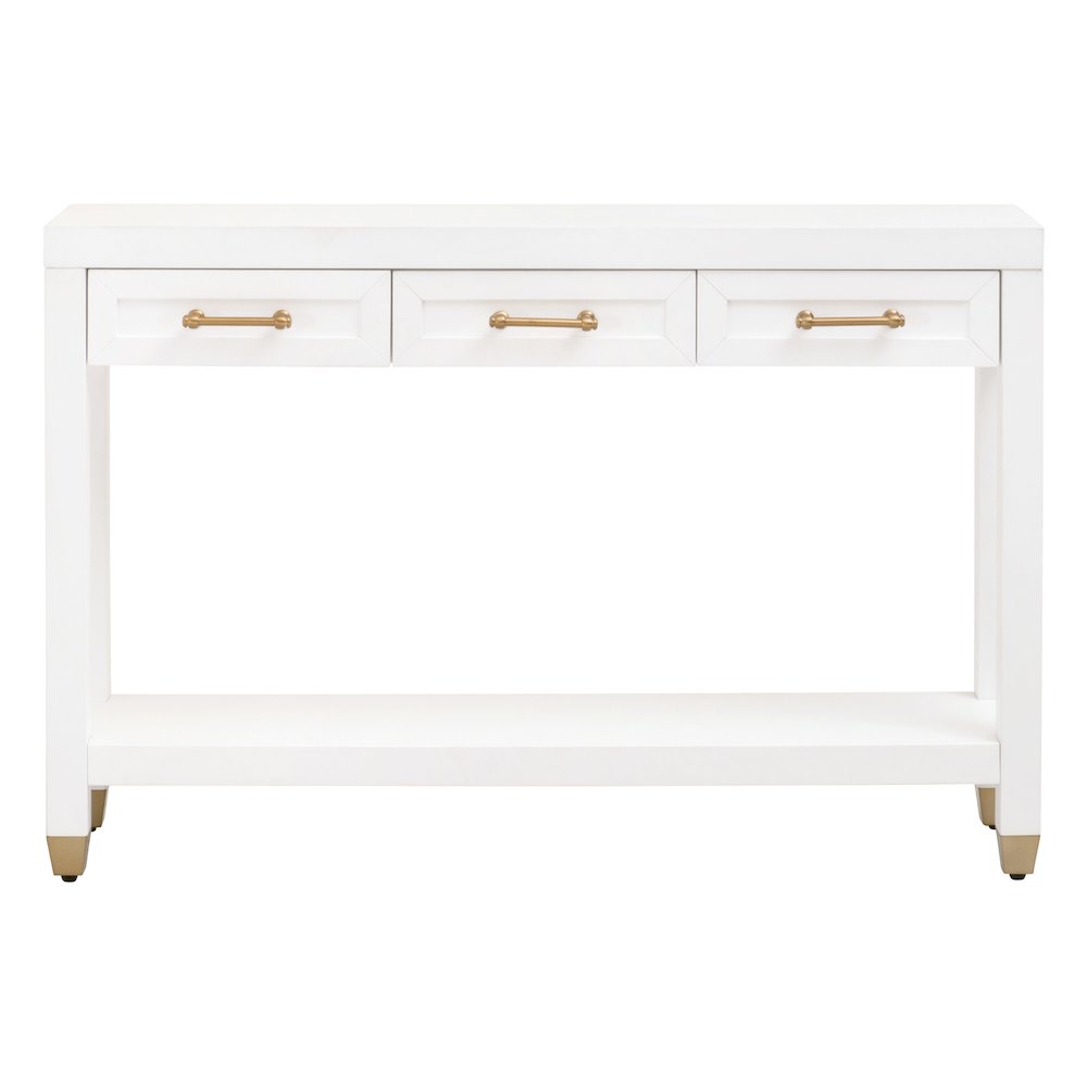 Traditions Transitional Stella Narrow Console Table
