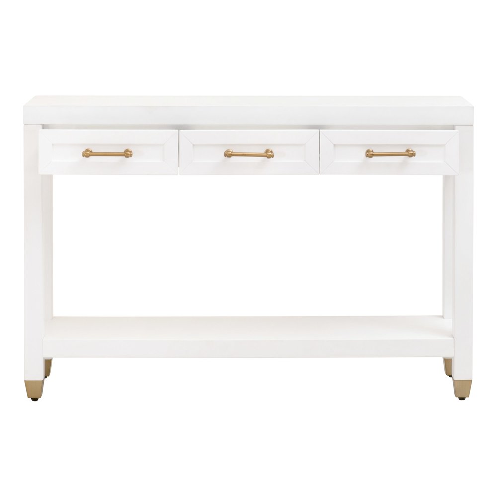 Traditions Transitional Stella Narrow Console Table