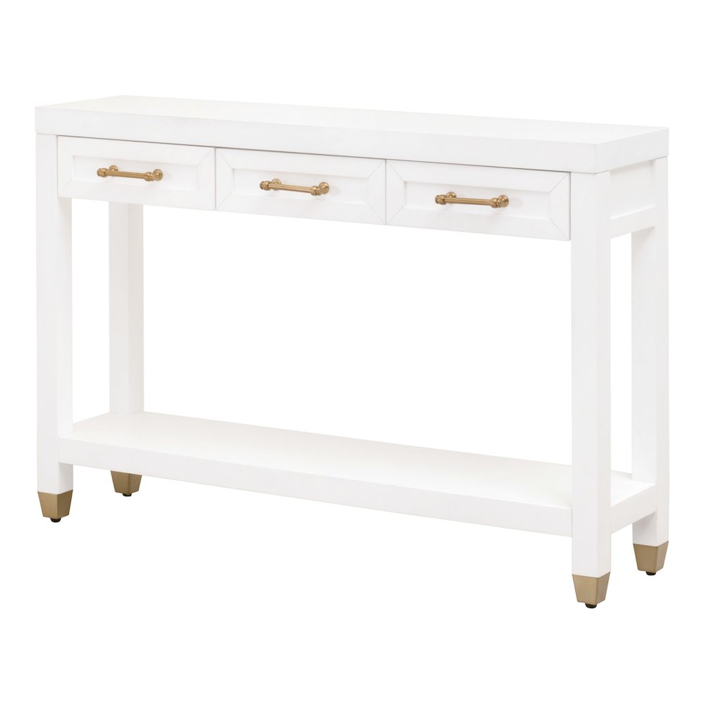 Traditions Transitional Stella Narrow Console Table
