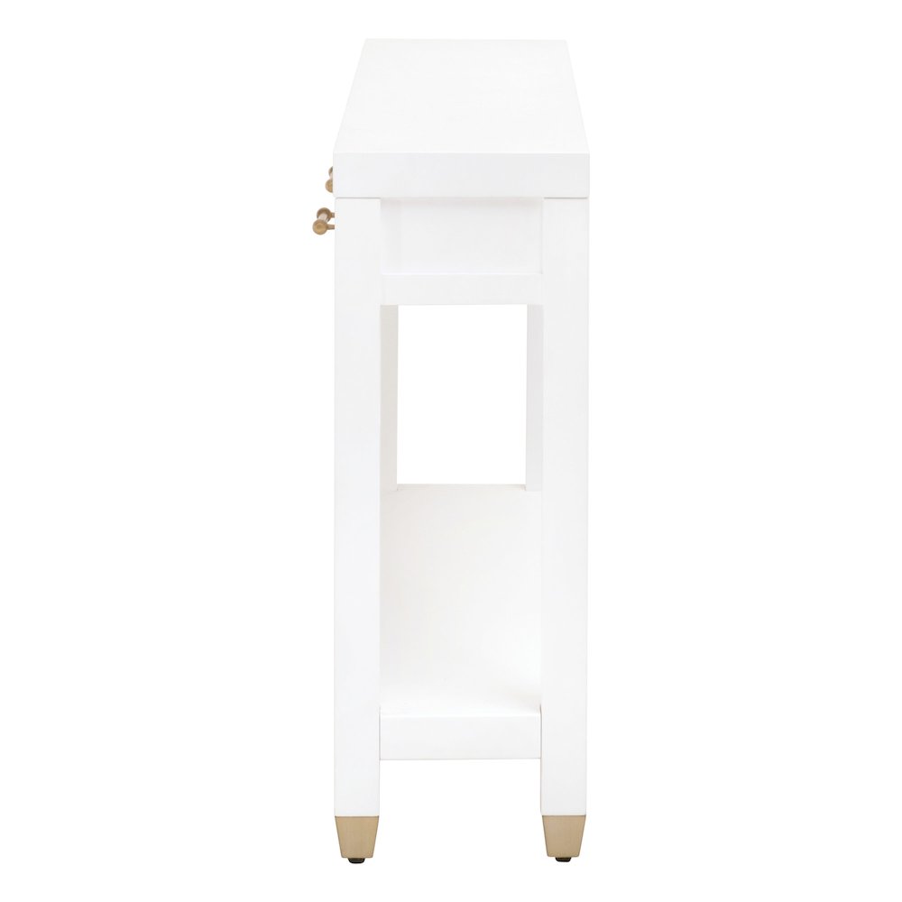Traditions Transitional Stella Narrow Console Table
