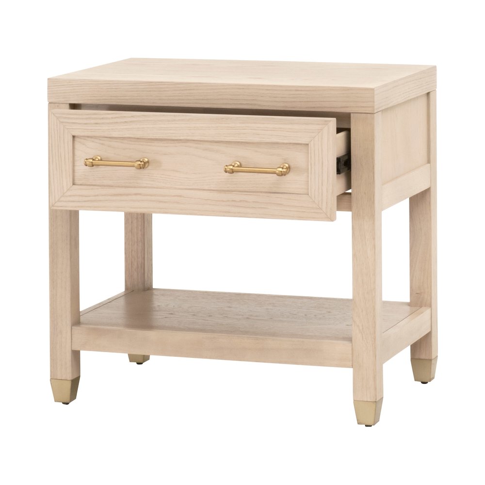 Traditions Transitional Stella 1-Drawer Nightstand