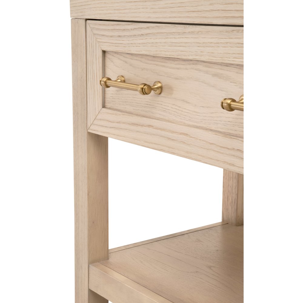 Traditions Transitional Stella 1-Drawer Nightstand