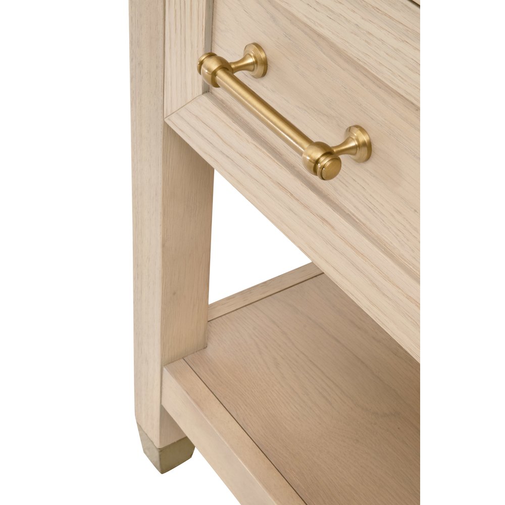 Traditions Transitional Stella 1-Drawer Nightstand