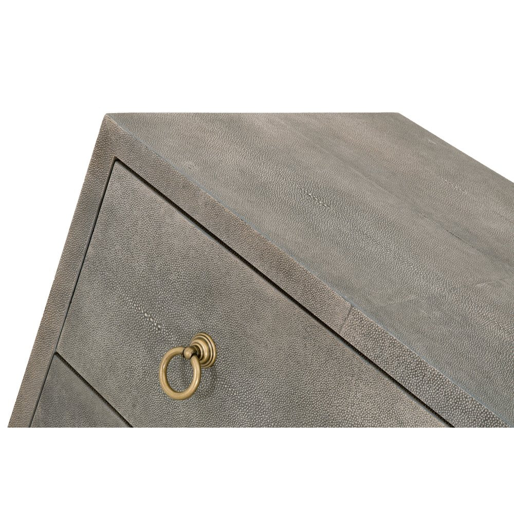 Traditions Transitional Strand Shagreen 6-Drawer Double Dresser