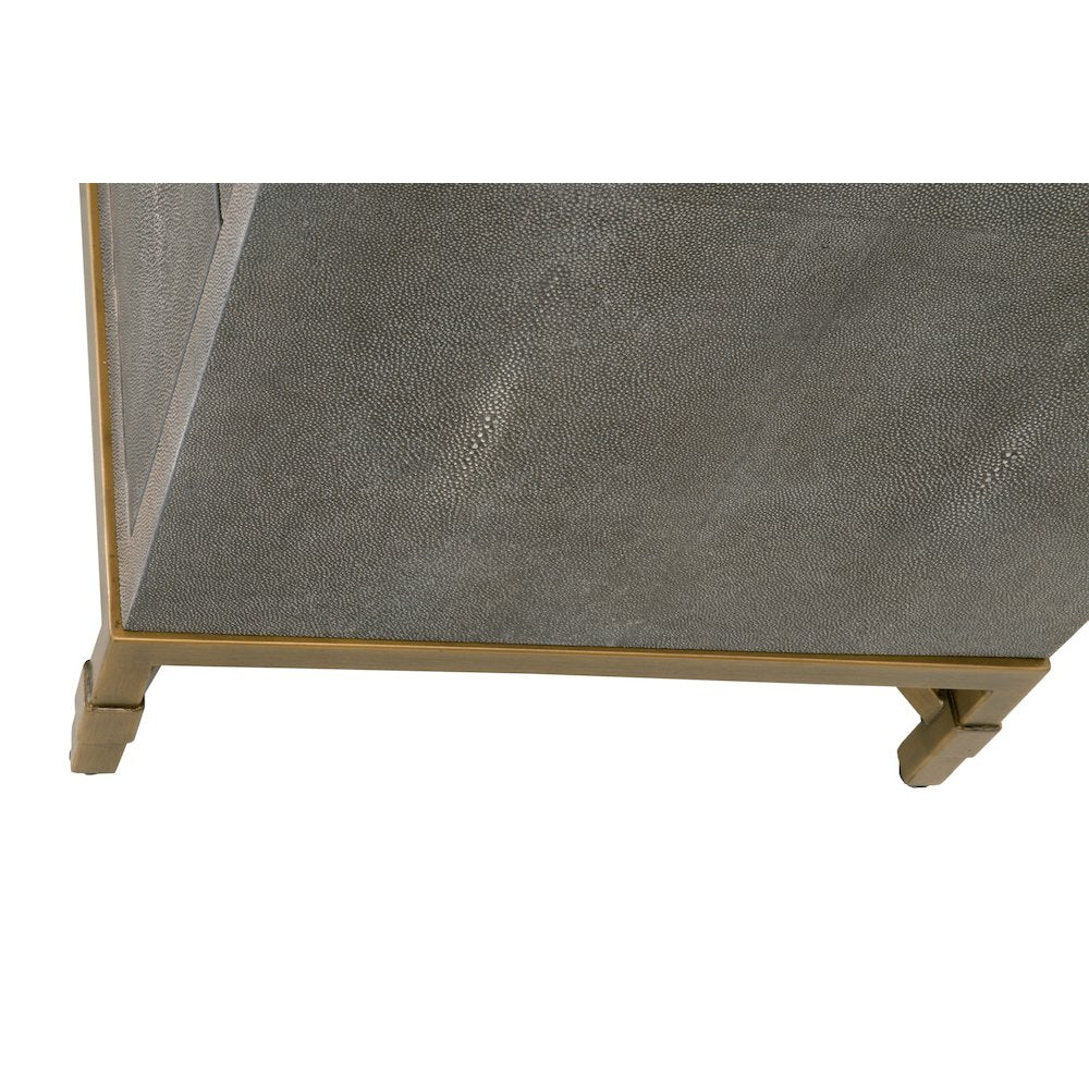 Traditions Transitional Strand Shagreen 6-Drawer Double Dresser