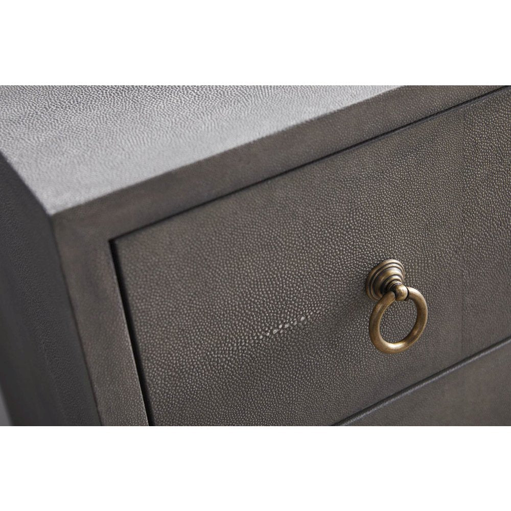 Traditions Transitional Strand Shagreen 6-Drawer Double Dresser