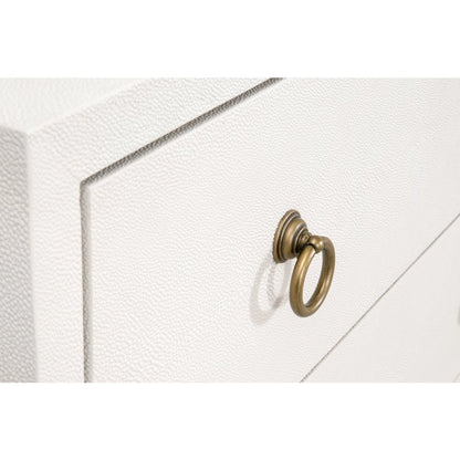 Traditions Transitional Strand Shagreen 6-Drawer Double Dresser