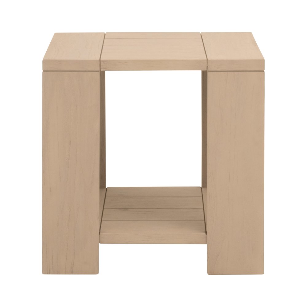 Woven - Outdoor  Transitional Sur Outdoor End Table