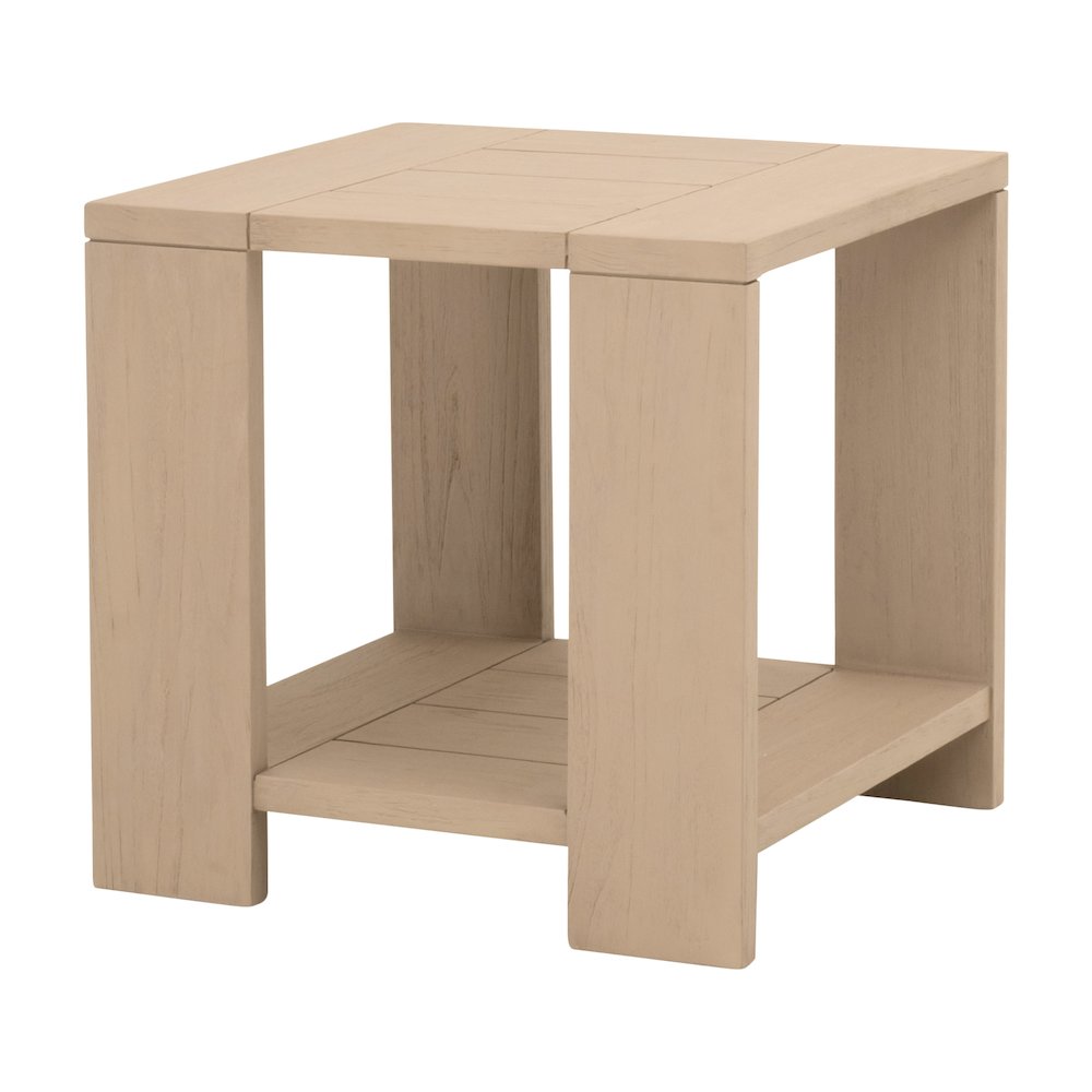 Woven - Outdoor  Transitional Sur Outdoor End Table