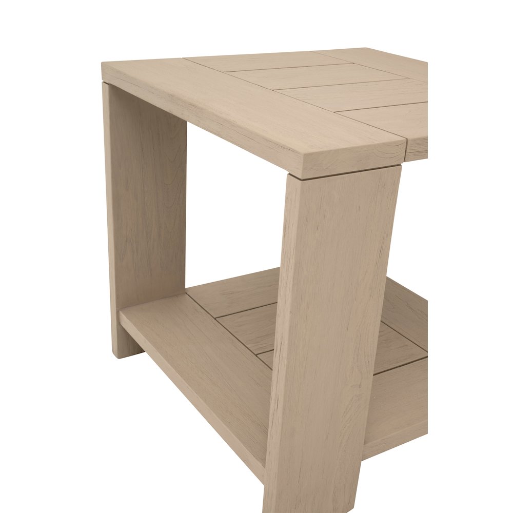 Woven - Outdoor  Transitional Sur Outdoor End Table