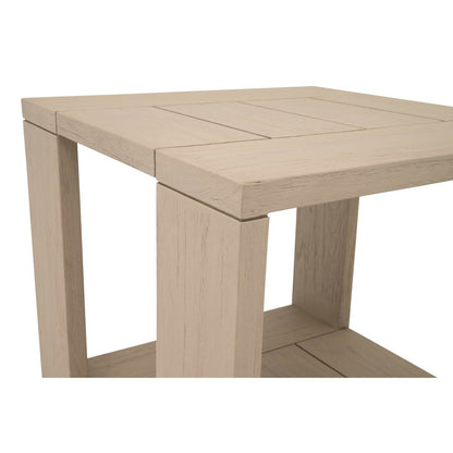 Woven - Outdoor  Transitional Sur Outdoor End Table