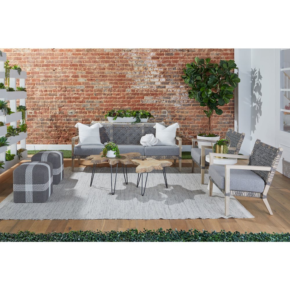 District Contemporary Tack Accent Table