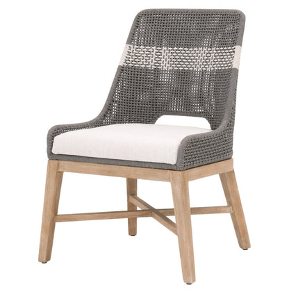 Woven Transitional Tapestry Dining Chair, Set of 2