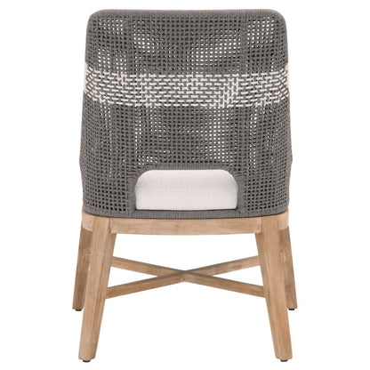 Woven Transitional Tapestry Dining Chair, Set of 2