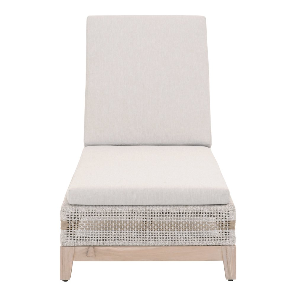 Woven - Outdoor  Transitional Tapestry Outdoor Chaise Lounge