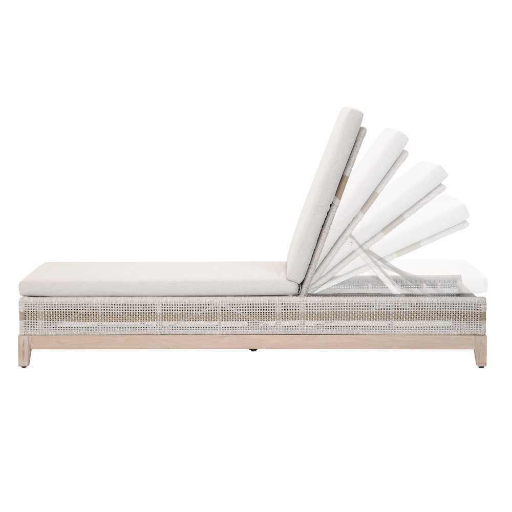 Woven - Outdoor  Transitional Tapestry Outdoor Chaise Lounge