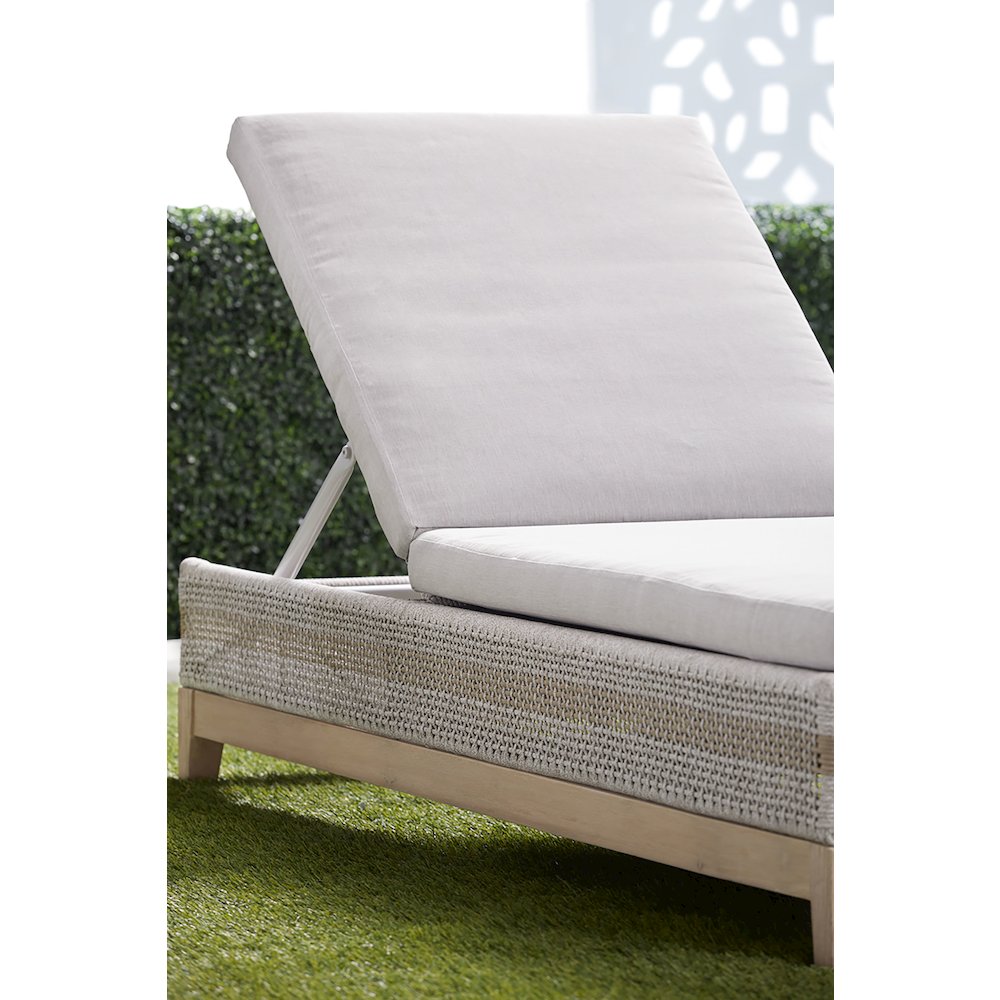 Woven - Outdoor  Transitional Tapestry Outdoor Chaise Lounge
