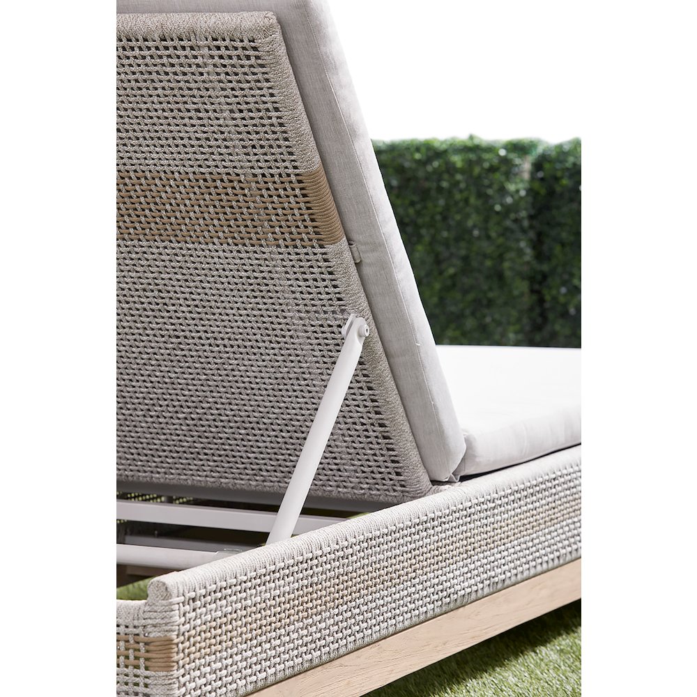 Woven - Outdoor  Transitional Tapestry Outdoor Chaise Lounge