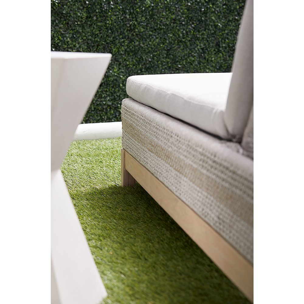 Woven - Outdoor  Transitional Tapestry Outdoor Chaise Lounge