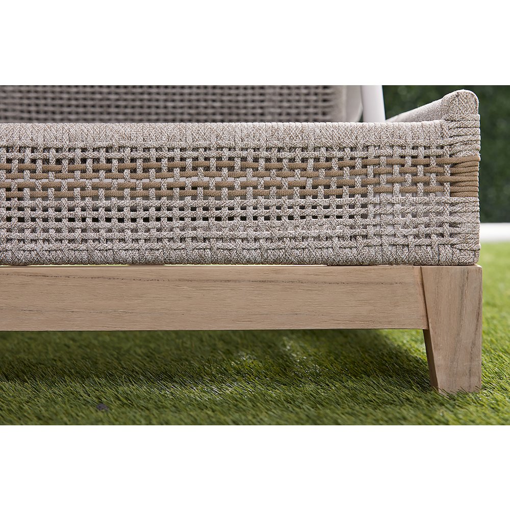 Woven - Outdoor  Transitional Tapestry Outdoor Chaise Lounge
