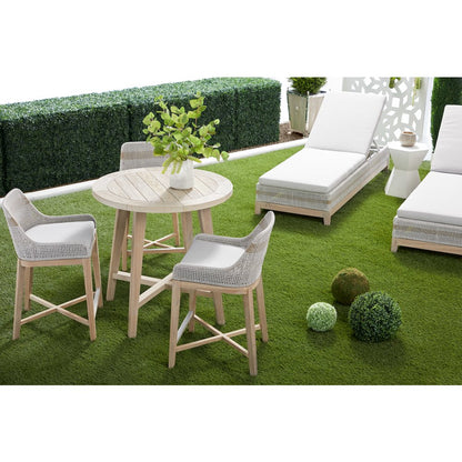 Woven - Outdoor  Transitional Tapestry Outdoor Chaise Lounge