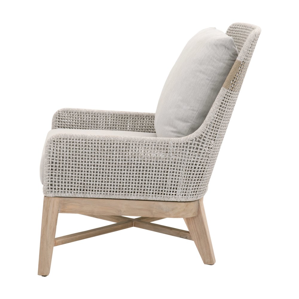 Woven - Outdoor  Transitional Tapestry Outdoor Club Chair