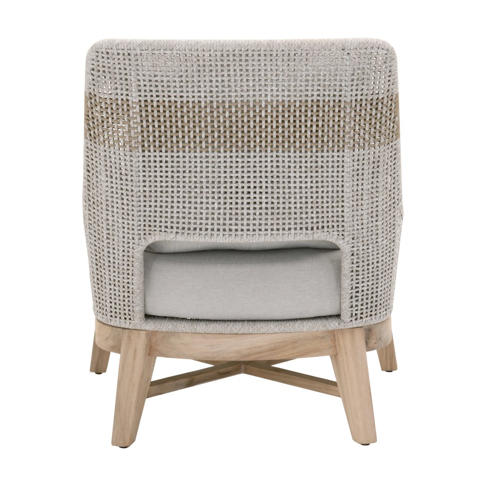 Woven - Outdoor  Transitional Tapestry Outdoor Club Chair