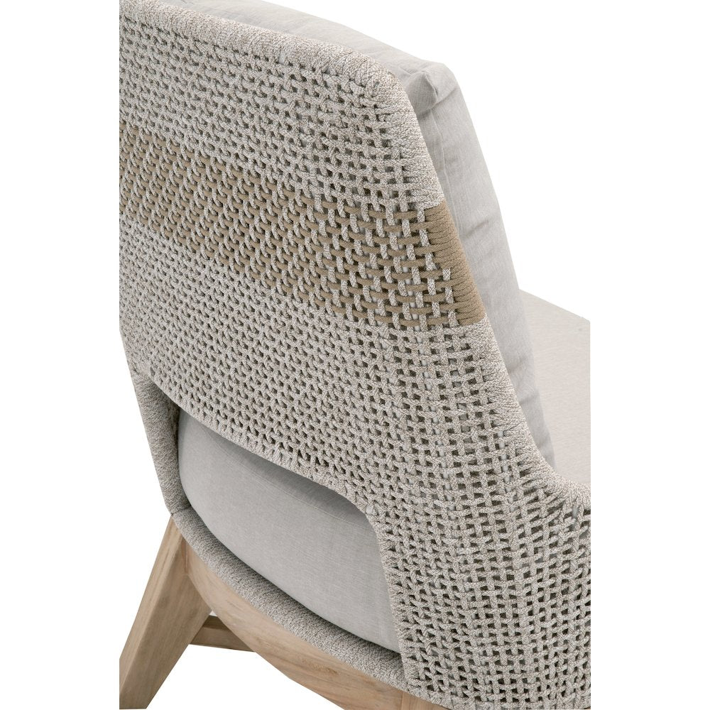 Woven - Outdoor  Transitional Tapestry Outdoor Club Chair