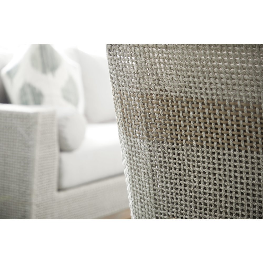 Woven - Outdoor  Transitional Tapestry Outdoor Club Chair
