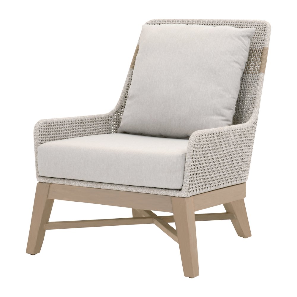 Woven - Outdoor  Transitional Tapestry Outdoor Club Chair
