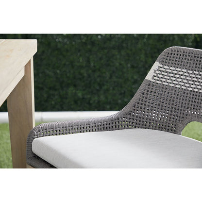 Woven - Outdoor  Transitional Tapestry Outdoor Counter Stool
