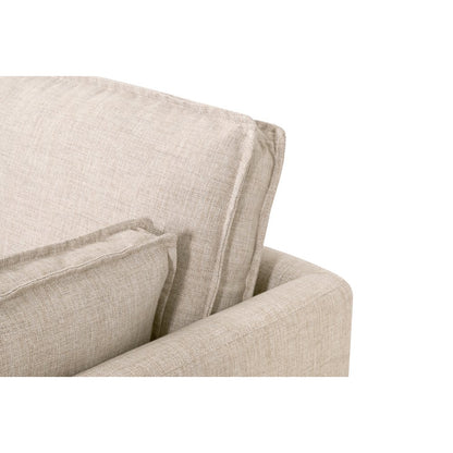 Transitional Thea Outdoor 90" Taper Arm Slipcover Sofa