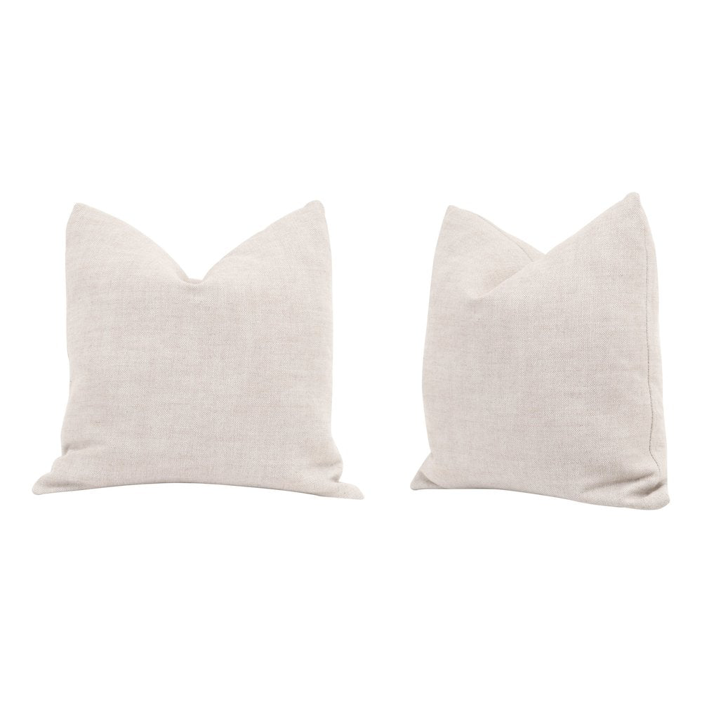 Stitch & Hand - Upholstery Transitional The Basic 22" Essential Pillow, Set of 2
